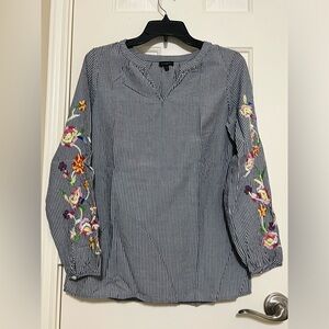 Cotton knit top from TALBOTS